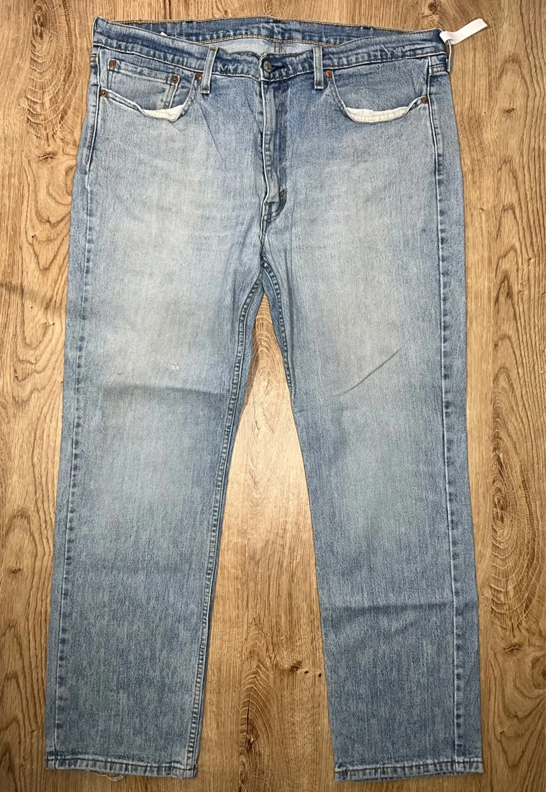 Jean Levi’s Homme 514 Straight W38 L30 Vintage 99% Coton Bleu  Lvh 133 – photo 2